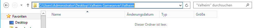 Valheim Server Pfad kopieren